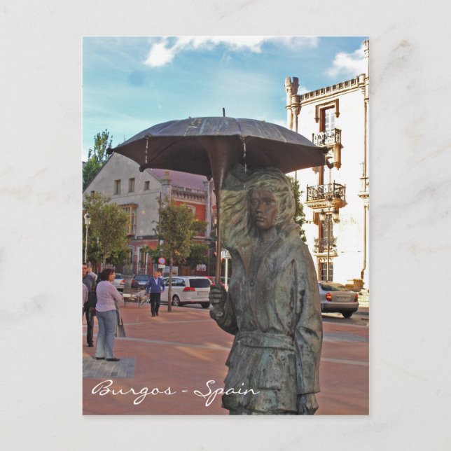Cartão Postal Burgos - Espanha (Frente)