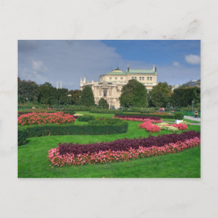 Cartão Postal Burgtheater, Viena Áustria