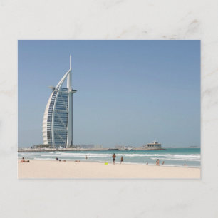 Cartão Postal Burj Al Arab a partir de Sunset Beach, Dubai