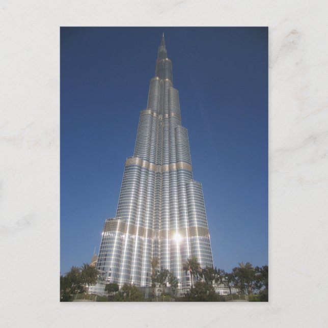 Cartão Postal burj khalifa bright (Frente)