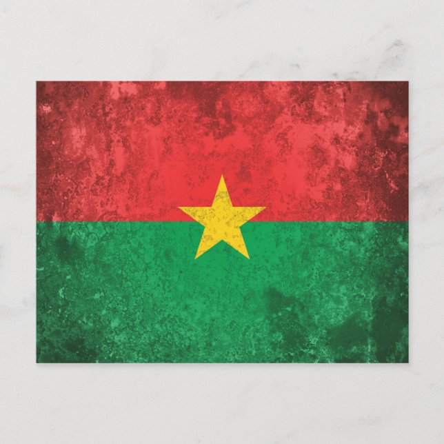 Cartão Postal Burkina Faso (Frente)