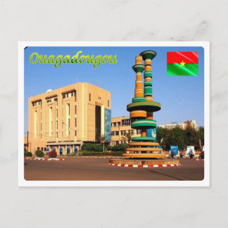 Cartão Postal Burkina Faso - Ouagadougou - Ouaga -