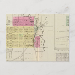 Cartão Postal Burlingame, Melvern, Peterton