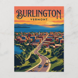 Cartão Postal Burlington EUA