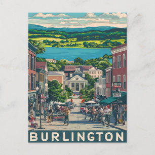 Cartão Postal Burlington, Vermont