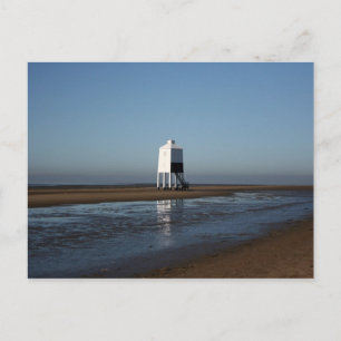 Cartão Postal Burnham on Sea, Somerset, Reino Unido