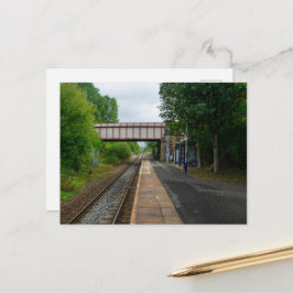 Cartão Postal Burnley Barracks Railway - Lancashire Railways