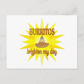 Cartão Postal Burritos Brighten