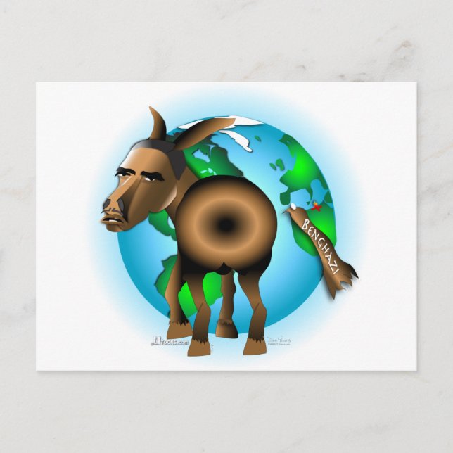 Cartão Postal Burro (Frente)