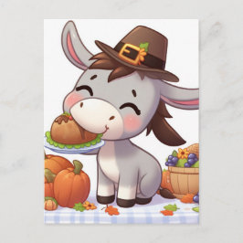 Cartão Postal Burro Doce