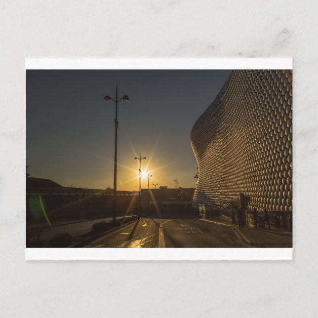 Cartão Postal Burst de manhã (Frente)