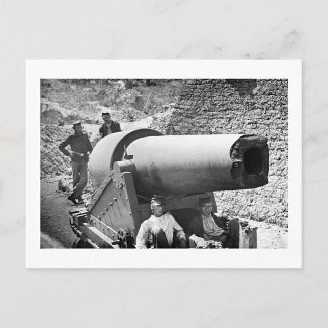 Cartão Postal Burst Muzzle, 1863 (Frente)