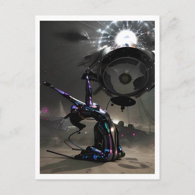 Cartão Postal Burst of Joy (Frente)