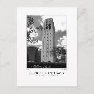 Cartão Postal Burton Clock Torre