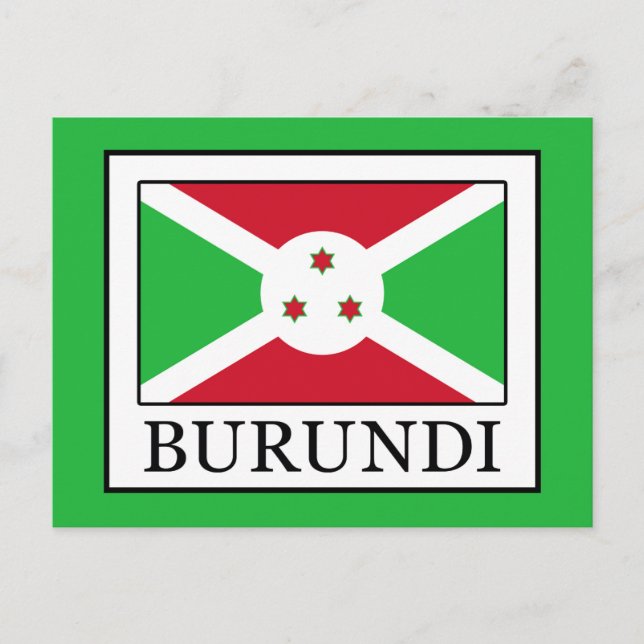 Cartão Postal Burundi (Frente)