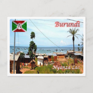 Cartão Postal Burundi - Nyanza Lac -