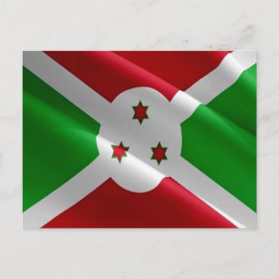 Cartão Postal Burundi - Onda de Sinalizador -