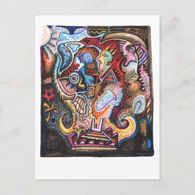 Cartão Postal Busca Alquímica (Frente)