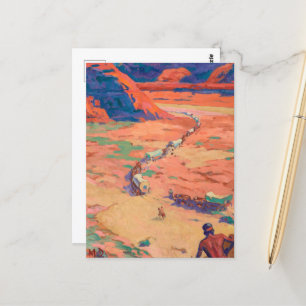 Cartão Postal Buscando os intrusos por Maynard Dixon