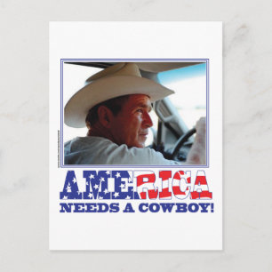 Cartão Postal BushAMÉRICA