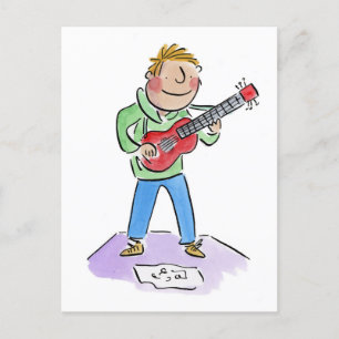 Cartão Postal Busker