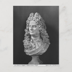 Cartão Postal Busto de Antoine Coypel