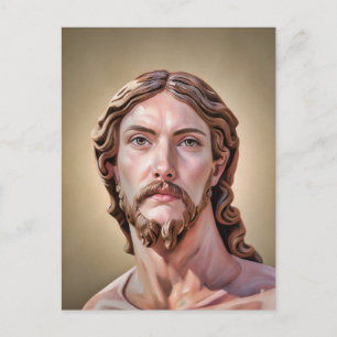 Cartão Postal BUSTO DE CRISTO O SALVADOR por MICHELANGELO 2026