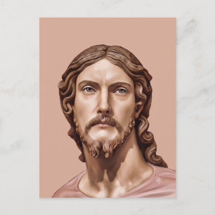 Cartão Postal BUSTO DE CRISTO O SALVADOR por MICHELANGELO 2026