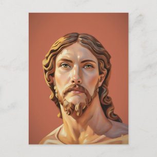 Cartão Postal BUSTO DE CRISTO O SALVADOR por MICHELANGELO 2026