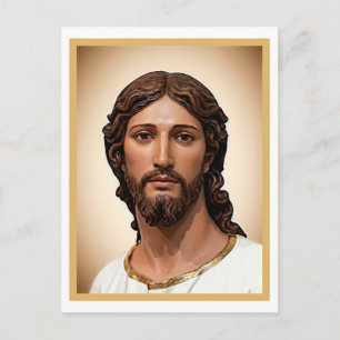 Cartão Postal BUSTO DE CRISTO O SALVADOR por MICHELANGELO 2026