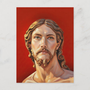Cartão Postal BUSTO DE CRISTO O SALVADOR por MICHELANGELO 2026