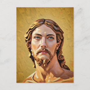 Cartão Postal BUSTO DE CRISTO O SALVADOR por MICHELANGELO 2026_