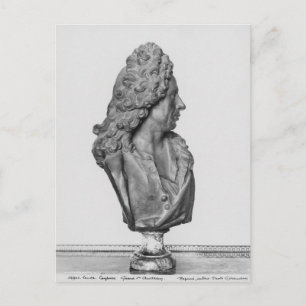 Cartão Postal Busto de Gerard Audran