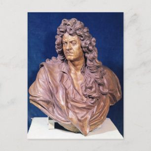 Cartão Postal Busto de Jean Baptiste Lully