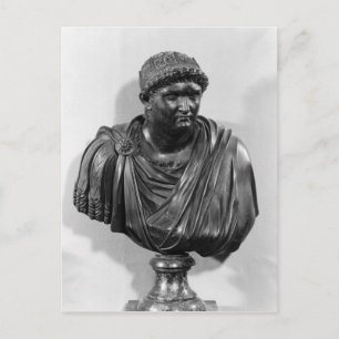 Cartão Postal Busto de Nero, cópia de um original