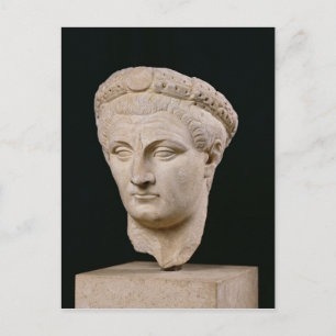 Cartão Postal Busto do Imperador Claudius de Thasos