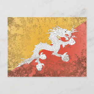 Cartão Postal Butão