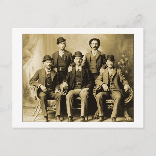Cartão Postal Butch Cassidy e o Bunch Selvagem (Frente)
