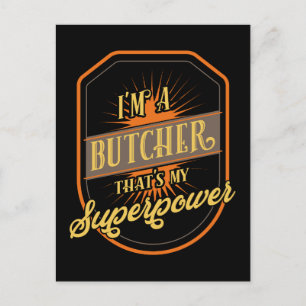 Cartão Postal Butcher