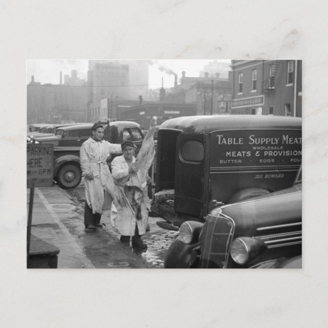 Cartão Postal Butcher Compra Boys, 1938 (Frente)