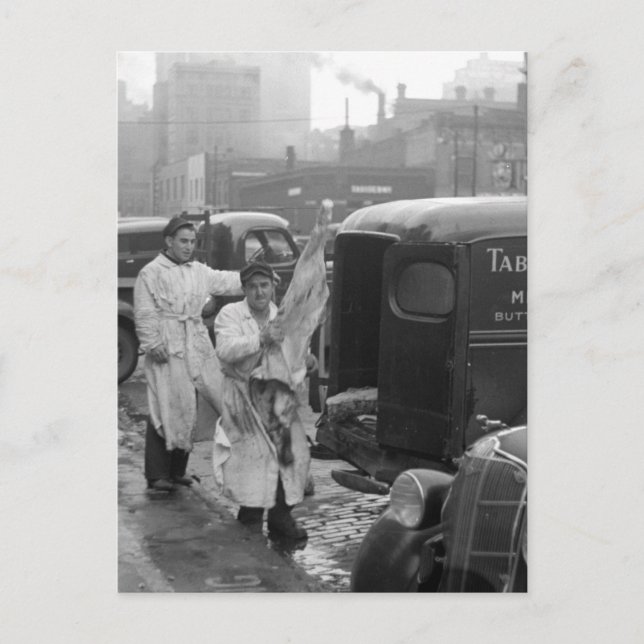 Cartão Postal Butcher Compra Boys, 1938 (Frente)