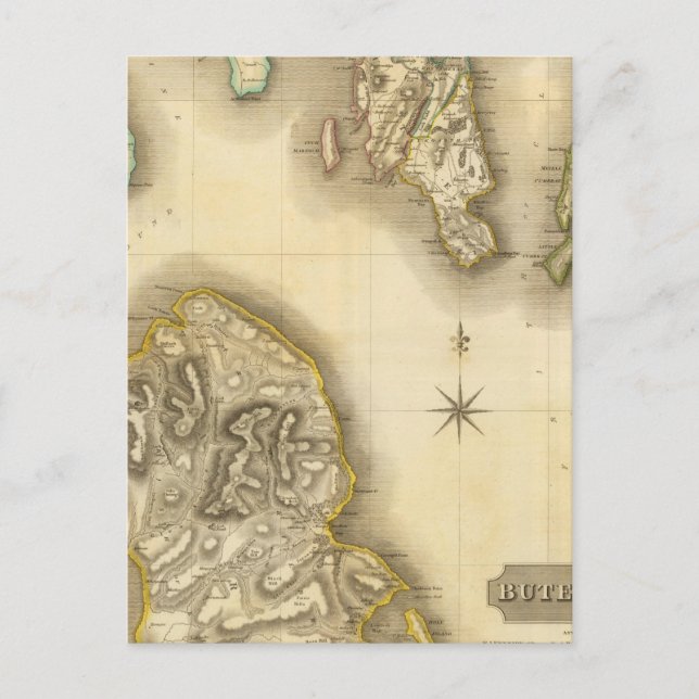 Cartão Postal Buteshire (Frente)