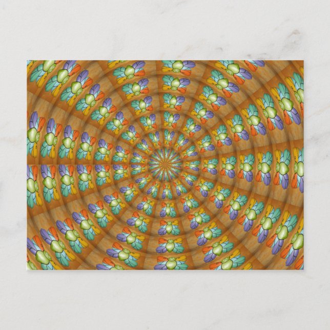 Cartão postal Butterfly 1 (Frente)