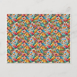 Cartão Postal Butterfly 1 Stereogram Magic Eye - No Envelope