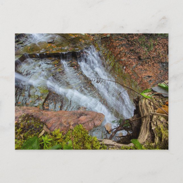 Cartão Postal Buttermilk Falls, Cuyahoga Valley NP, Ohio (Frente)