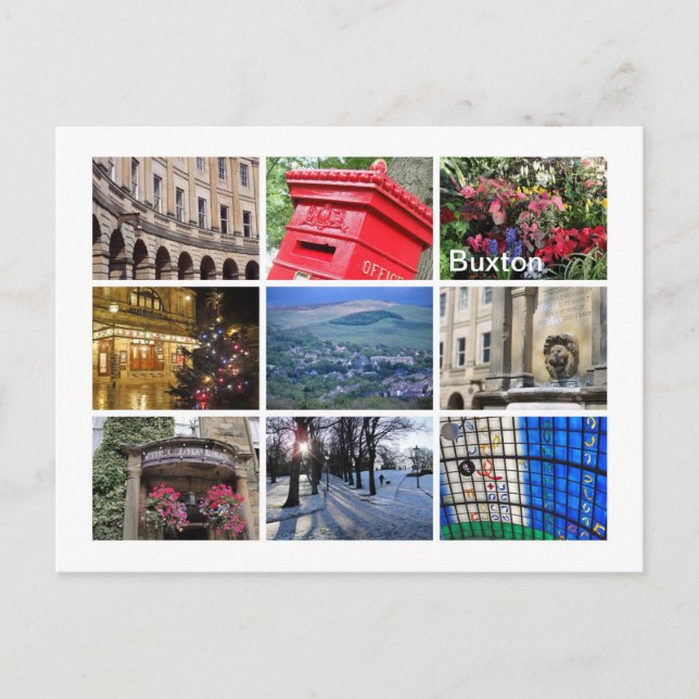 Cartão Postal Buxton (Frente)