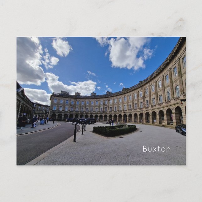 Cartão Postal Buxton - O Crescente (Frente)