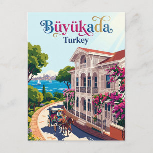 Cartão Postal Büyükada Turquia