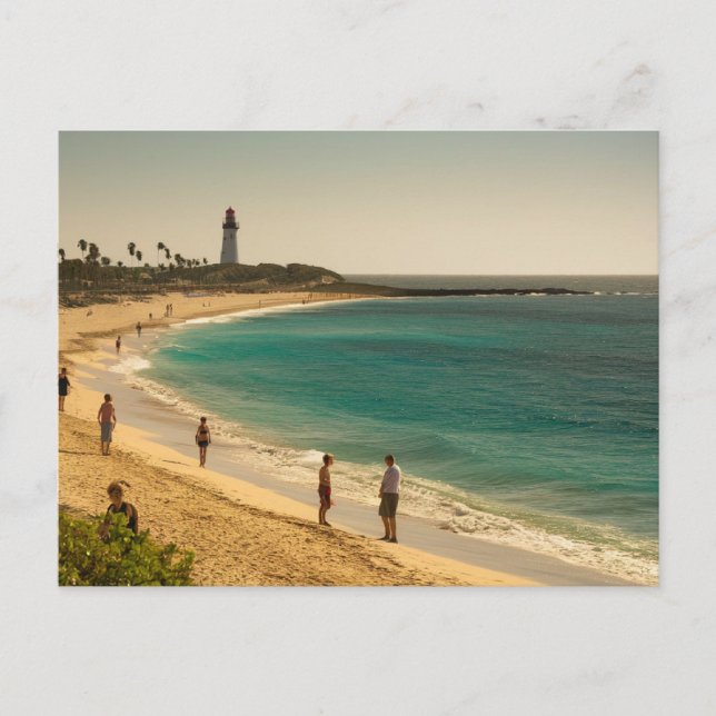 Cartão Postal Byron Bay Beach Austrália (Frente)