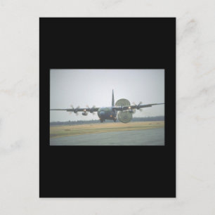 Cartão Postal C-130 Hércules LAPES carga_Aeronaves militares